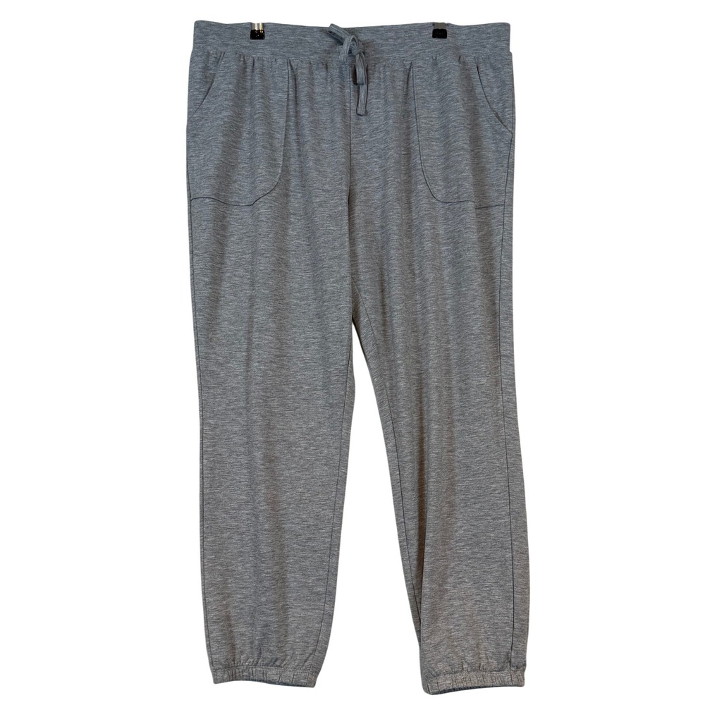 Sonoma Goods for Life Gray Heather Lounge Jogger Pants Womens XL Drawstring Cozy